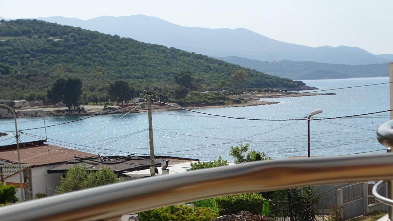 Seaside Vila Genti Pollo Ksamil Esterno foto